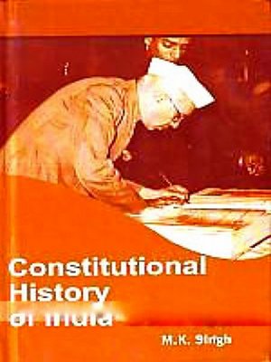 cover image of Constitutional History of India
